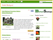 Tablet Screenshot of hobibahcesi.com